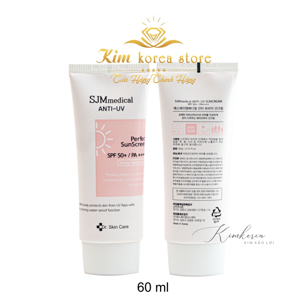 Kem chống nắng siêu hot SJM Medical Anti - uv spf50+pa++++