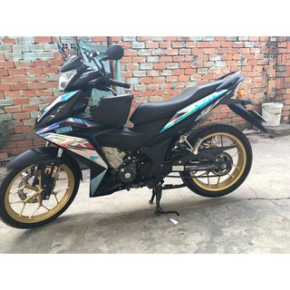 Tem winner 150 GTR xanh bạc crom