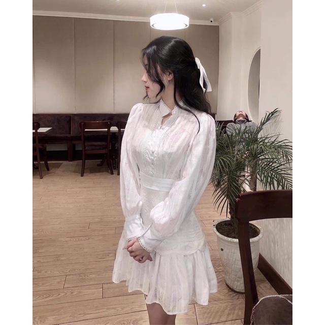 Váy trắng dáng đuôi cá hack eo tôn dáng CINDY DRESS | BigBuy360 - bigbuy360.vn