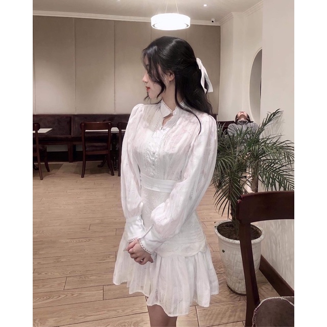 Váy trắng dáng đuôi cá hack eo tôn dáng CINDY DRESS | WebRaoVat - webraovat.net.vn