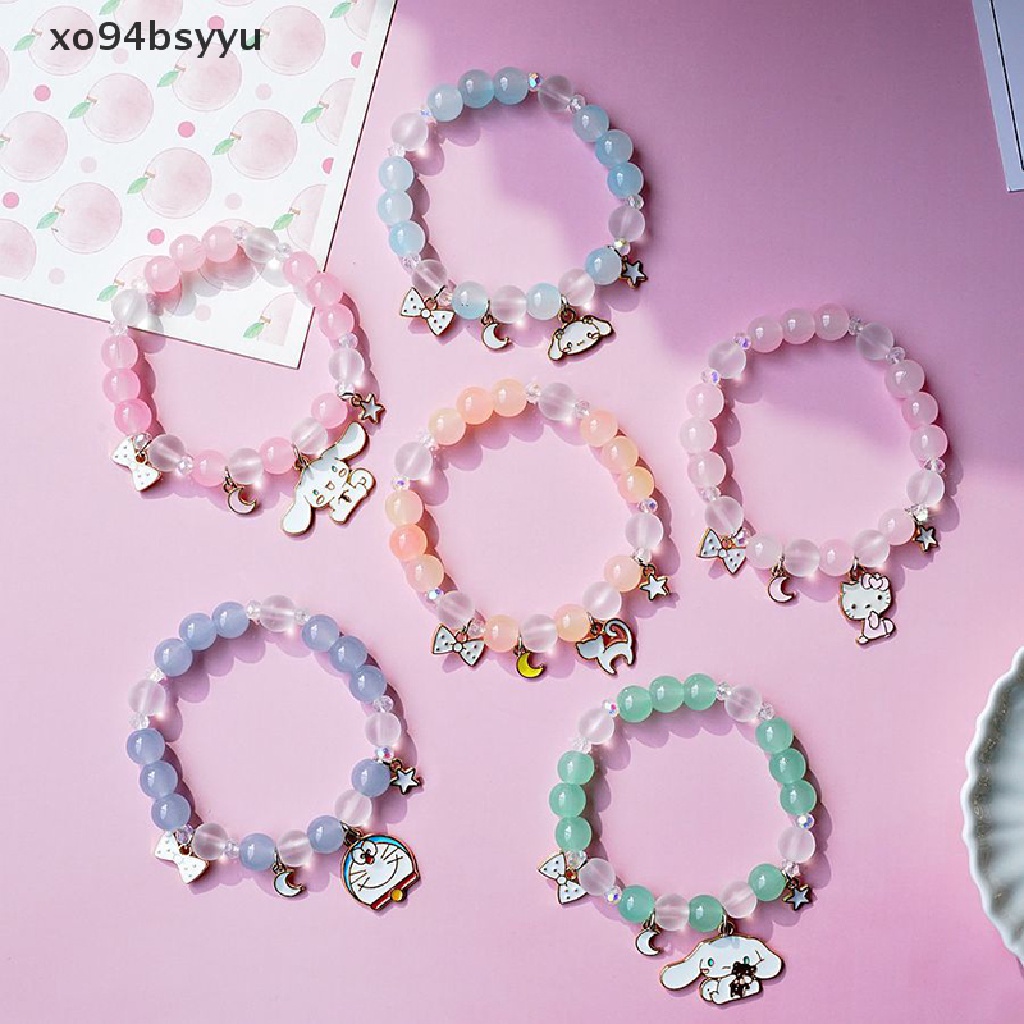 Vòng Tay Pha Lê xo94bsyyu Màu Tím Hoa Chi Trà Nhỏ Xinh Phong Cách Hàn Quốc Cho Nữ VN
