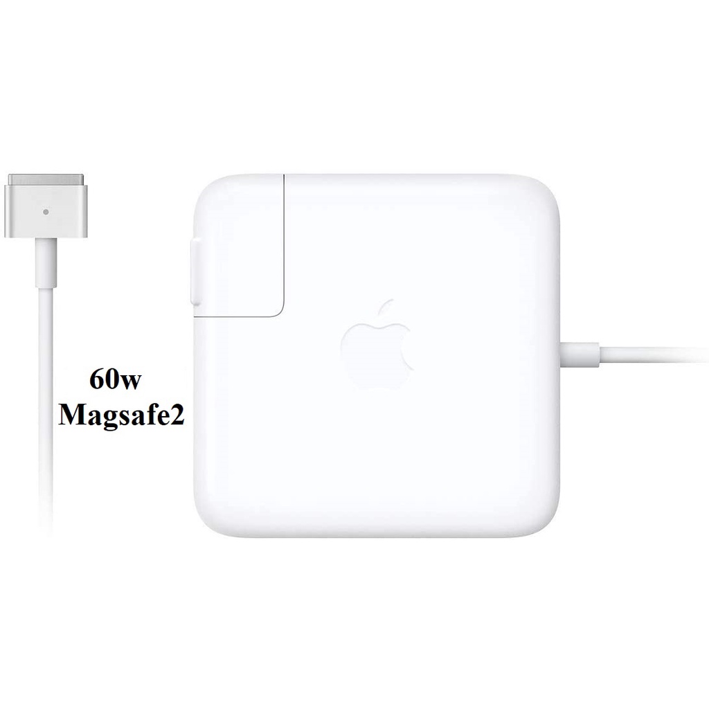 Sạc zin dùng cho macbook pro 13,3 inch 2012 2013 2014 2015 2016 60w magsafe 2 new 100%