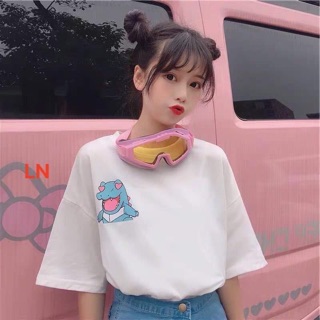 Áo phông khủng long mắt tim LNG0220