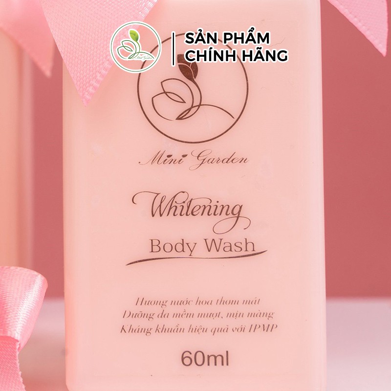 Sữa Tắm Men Bia Mini Garden Whitening Body Wash Dưỡng Trắng Da Hiệu Quả 60ML PV1012 | BigBuy360 - bigbuy360.vn