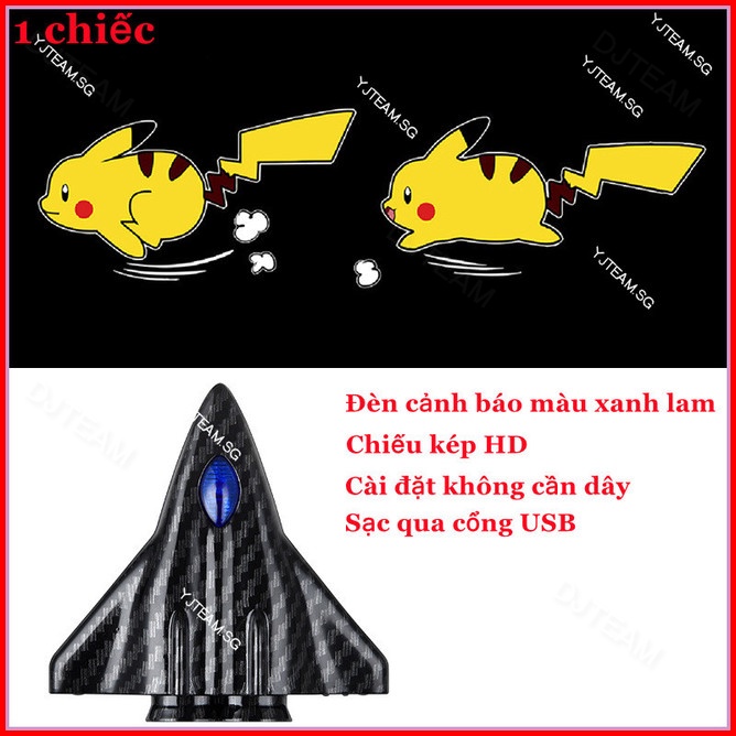 NEW🔥USB Đèn Led chiếu cửa họa cho xe hơi Đèn chiếu laser không dây gắn cửa xe hơi hình phim hoạt hình năng động hello kitty Pikachu trang trí