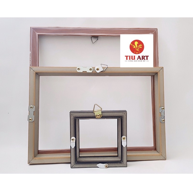 Khung Tranh Canvas/ Sơn dầu kèm toan vẽ kt 40x40, 40x50,...không kính, đặt theo yêu cầu