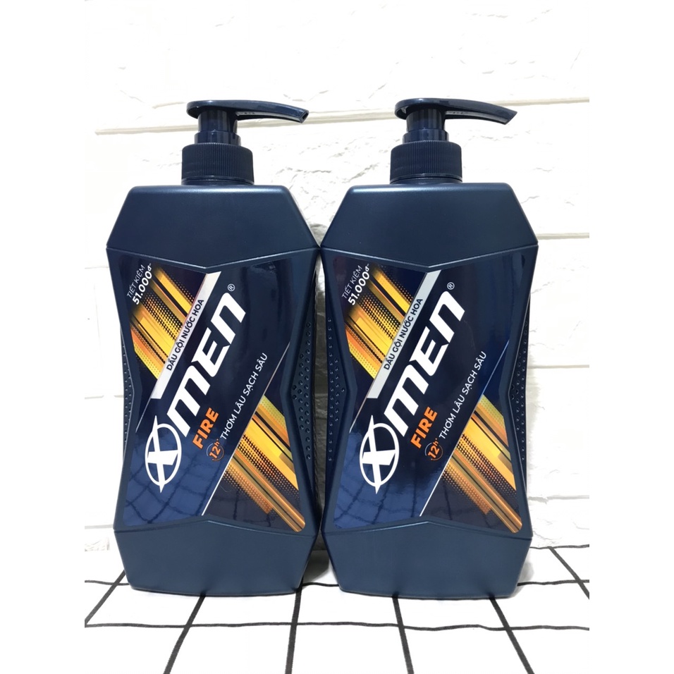 DẦU GỘI NƯỚC HOA LƯU  HƯƠNG 12H XMEN FIRE 650G