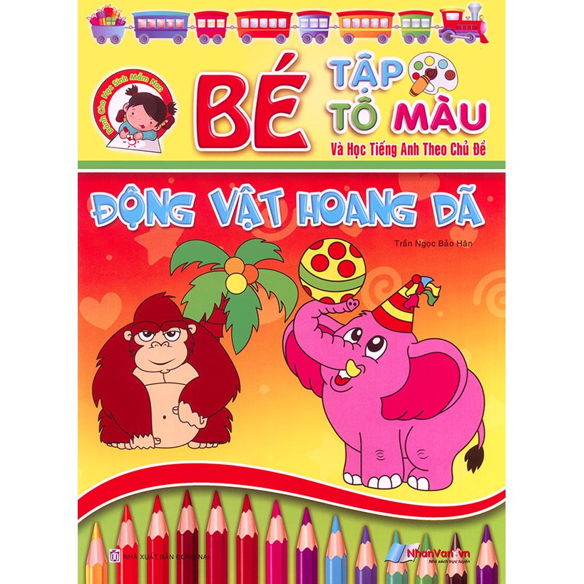 Bé Tập Tô Màu - Động Vật Hoang Dã