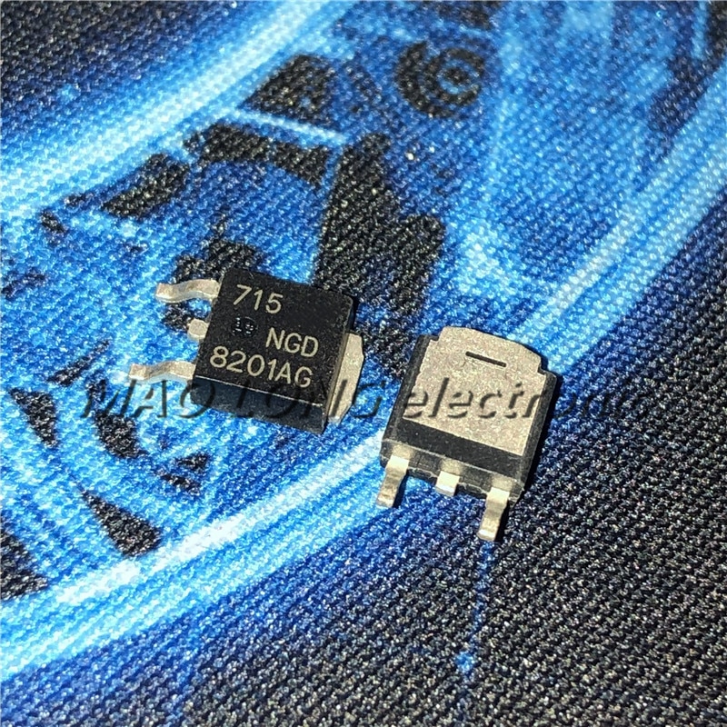 Bộ 10 Linh Kiện Điện Tử Ngd8201At4G NGD8201 Ngff8201Ag 8201 8201AG TO-252 SMD