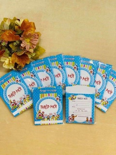 10 thiệp cưới, thiệp sinh nhật, thiệp tân gia in sẵn giá rẻ