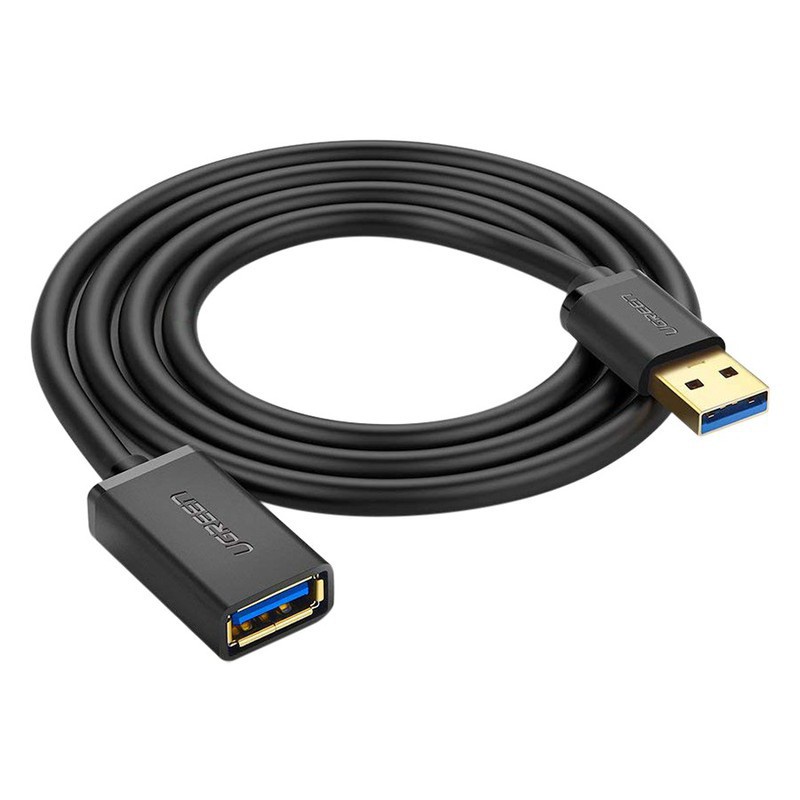 Dây cáp nối dài USB 3.0 mạ vàng dài từ 1-3m UGREEN 10373 - Chính hãng bảo hành 18 tháng