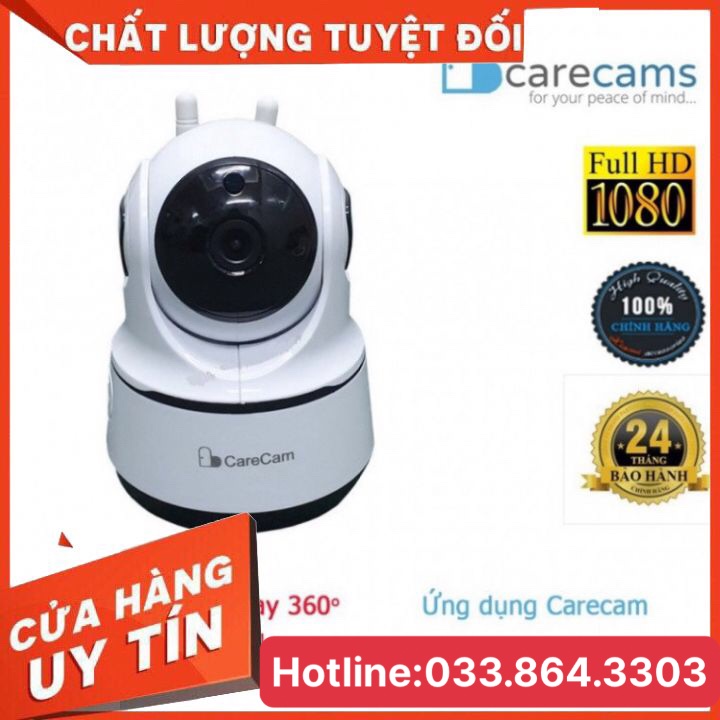 CAMERA KẾT NỐI ĐIỆN THOẠI Care Campro 2.0 WIFI 2 RÂU THẾ HỆ MỚI - GIẢI PHÁP AN NINH CHO MỌI GIA ĐÌNH 👑 👑 👑
