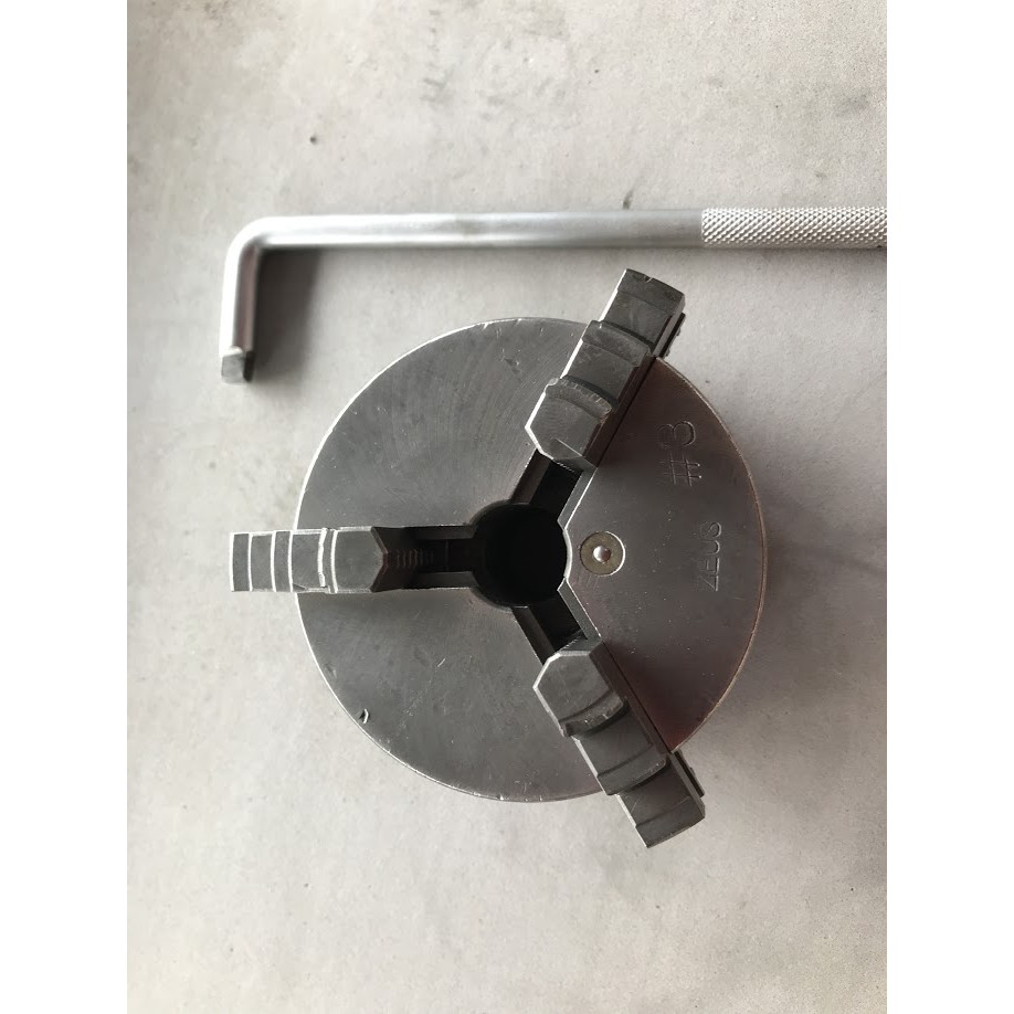 Mâm cặp máy tiện tự định tâm ZEUS #3 - 85mm 2nd