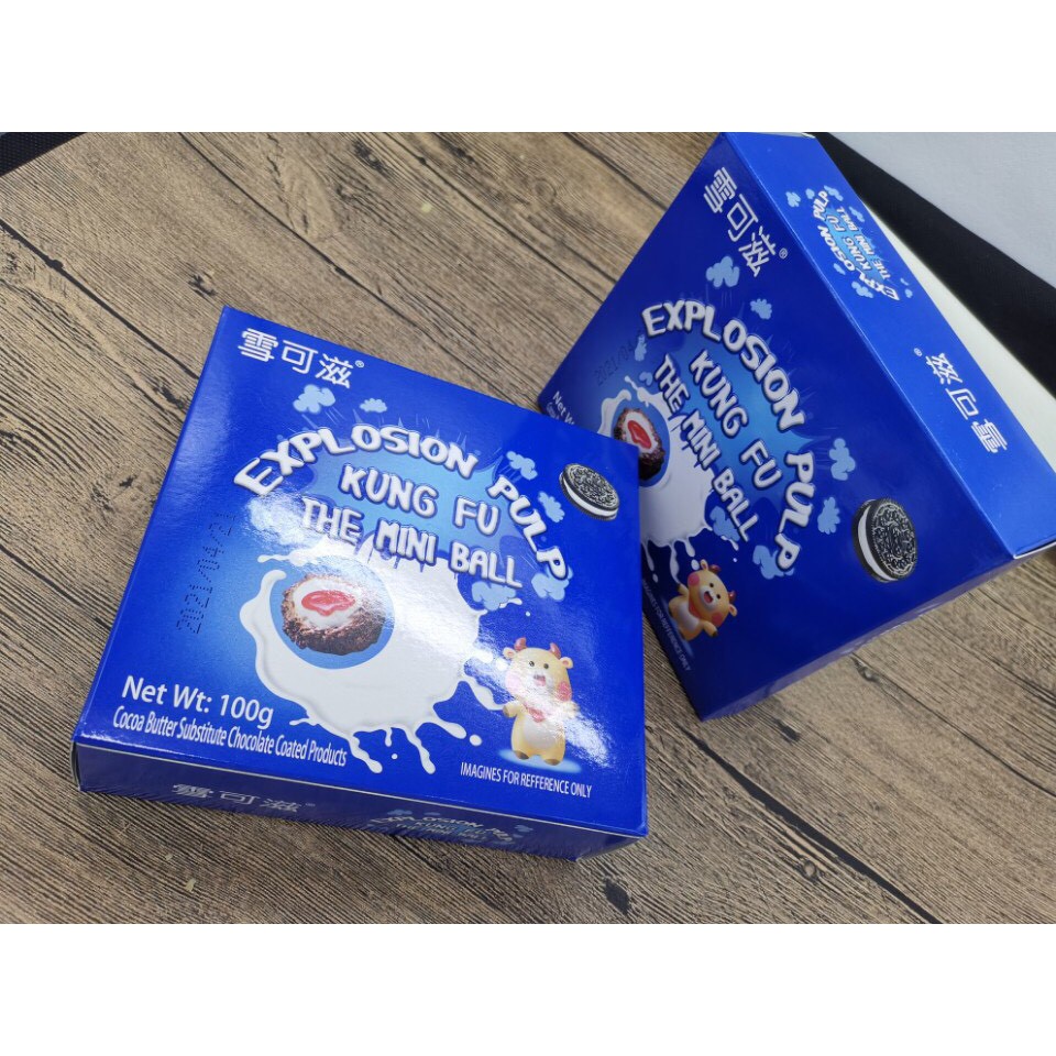 [SIÊU HOT] Sô cô la nhân phô mai tan chảy 3 lớp - Hộp 330 gram (30 viên)