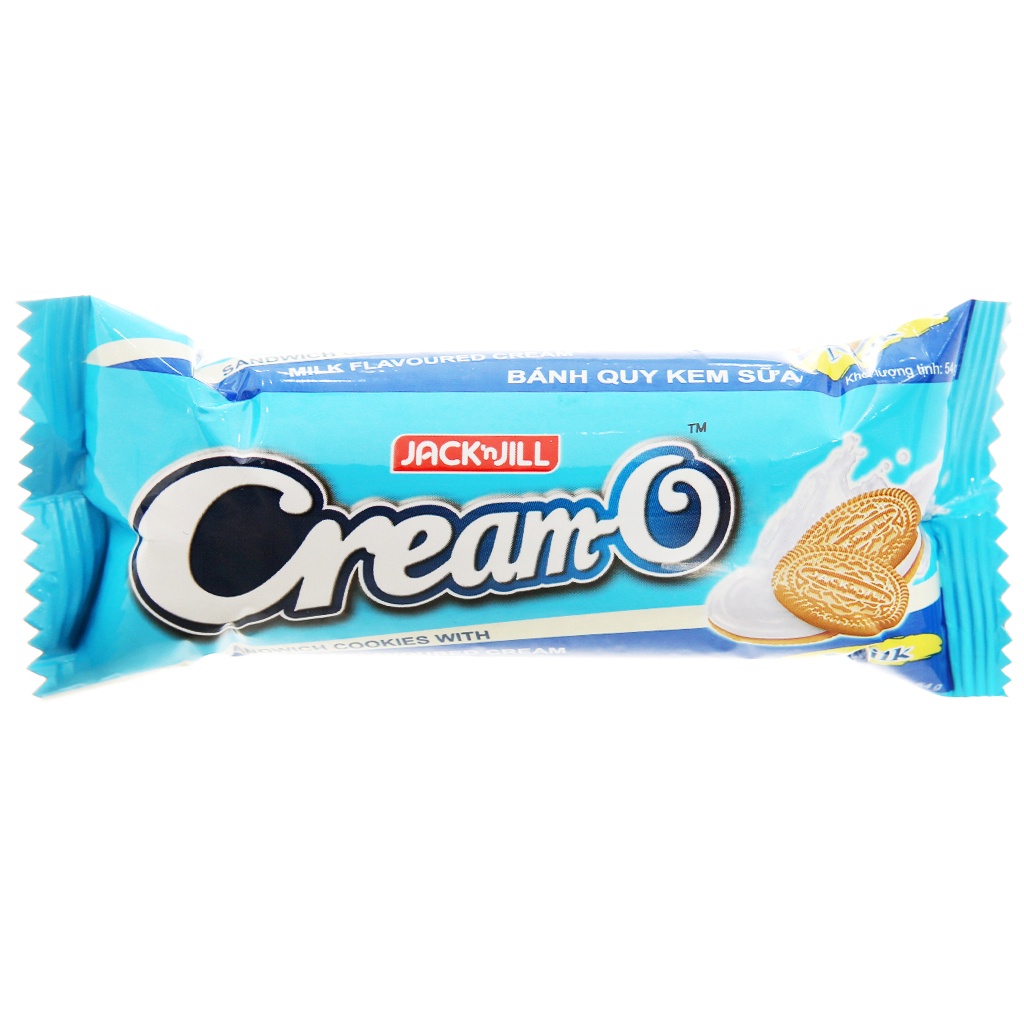 Bánh quy nhân kem sữa Cream-O gói 54g