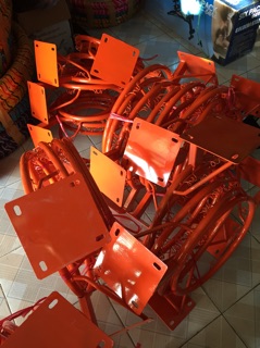 Khung bóng rổ + lưới bóng rổ ( sơn tĩnh điện) cỡ đại 40 cm )