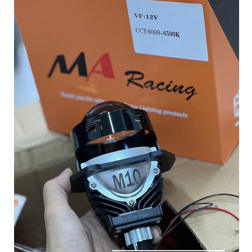 Đèn Bi LED 3 inch MA Racing - M10 công suất 50w - Bảo hành 18 tháng
