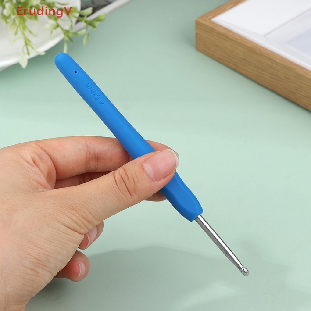 1 Cây Móc Len Tay Cầm Cao Su Mềm 2.0-6.0Mm