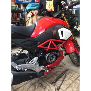 khung sườn ducati gắn cho msx 125 đời mới
