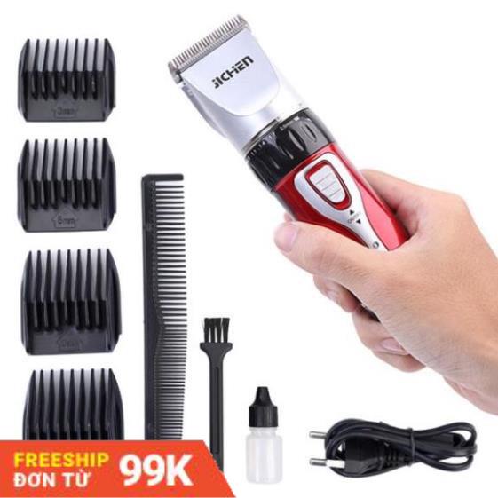 Tông đơ cắt tóc nhập khẩu Jichen Model 0817 tặng kèm lược