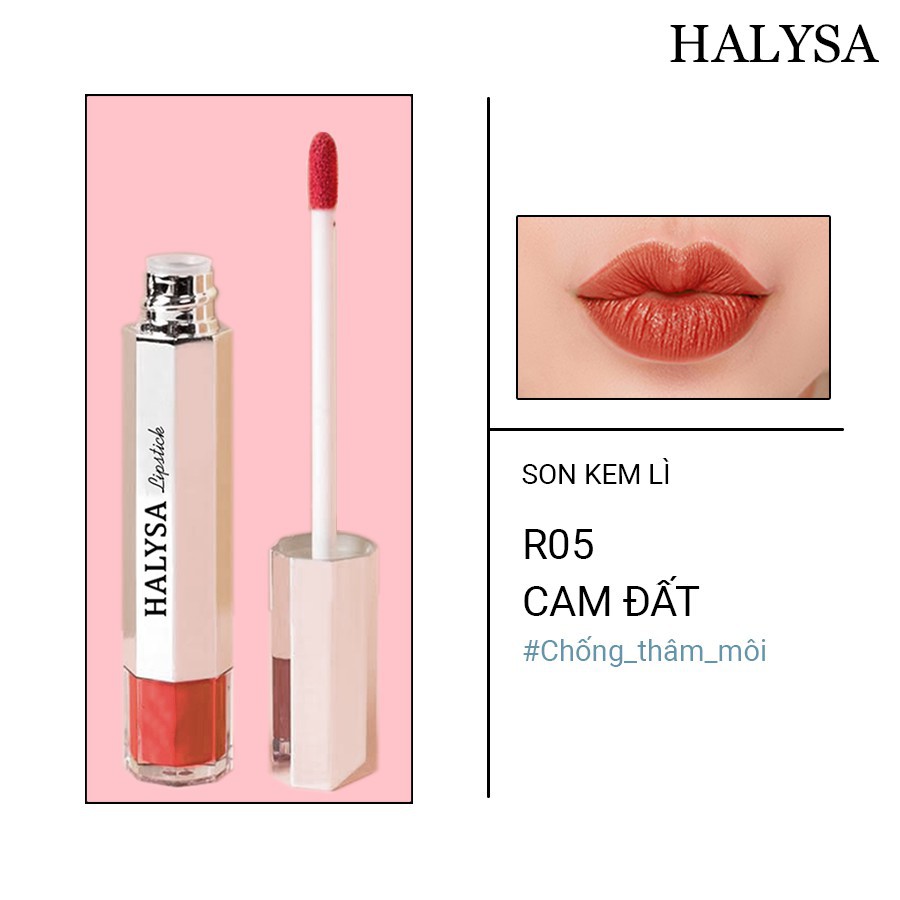 [Chính hãng] Son Kem Lì Halysa – Son chống thâm môi cao cấp halysa.cosmetic | BigBuy360 - bigbuy360.vn