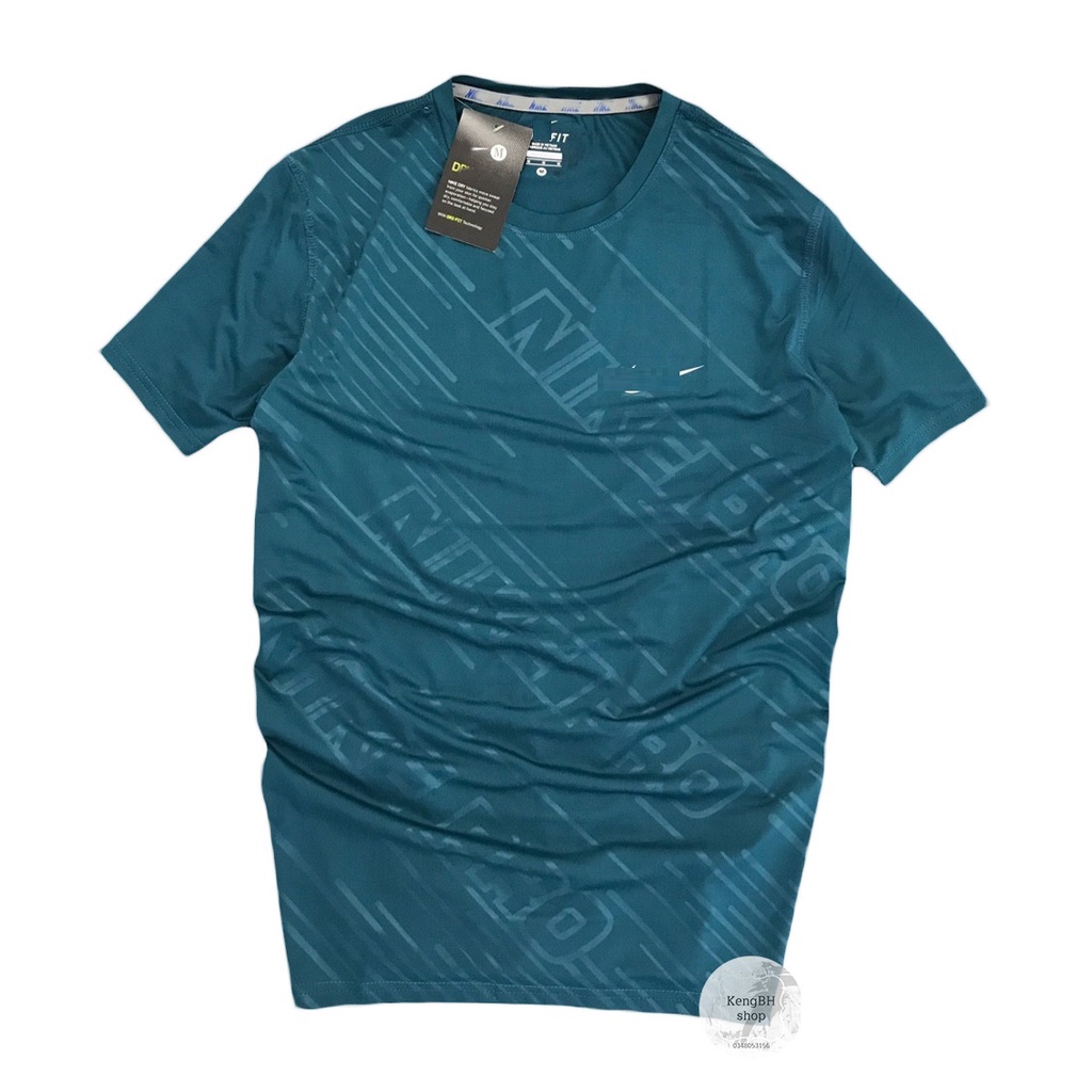 Áo Thun Nam Thể Thao Cổ Tròn Chất Thun Lạnh K1