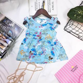 Váy lanh lụa cực mềm ,mát cho bé gái