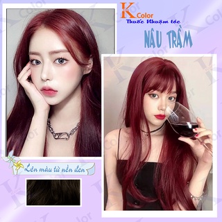 Thuốc nhuộm tóc Phúc Bồn Tử không tẩy sử dụng tại nhà nhiều thảo dược giá rẻ kcolor