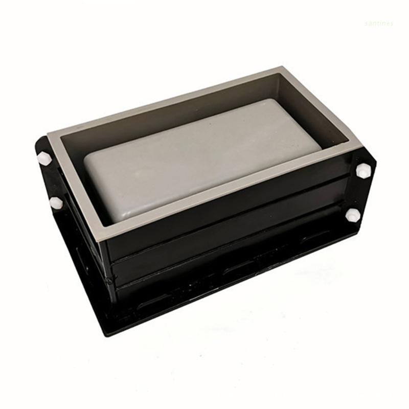 Khuôn silicone làm chậu hoa hình chữ nhật DIY