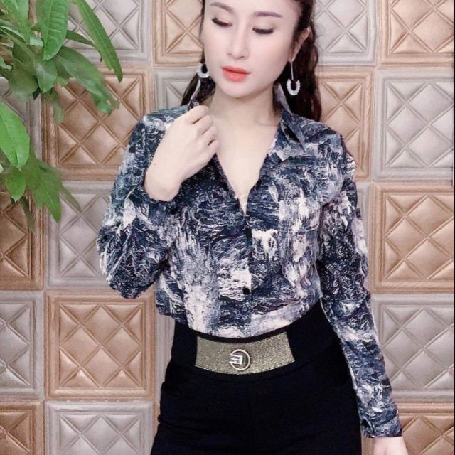 Siêu phẩm SƠ MI LỤA SANG CHẢNH.