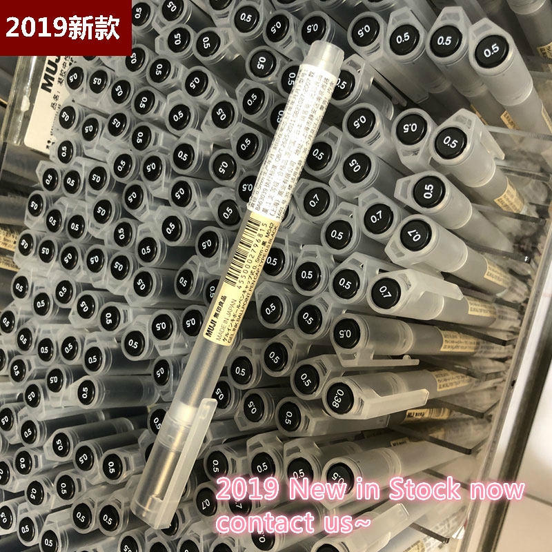 Bút Gel Đầu 0.5mm Màu Mực Đen/Xanh Dương/Đỏ 100% Nhật Bản