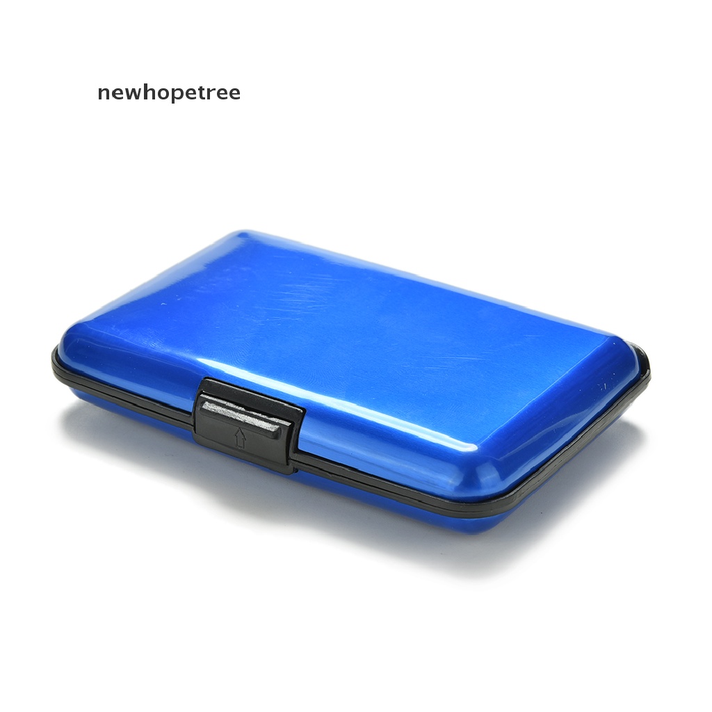 newhopetree Blocking Hard Case Wallet Credit Card Anti-RFID Scanning Protect Holder OIK