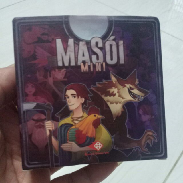 Thẻ bài boardgame Ma Sói mini