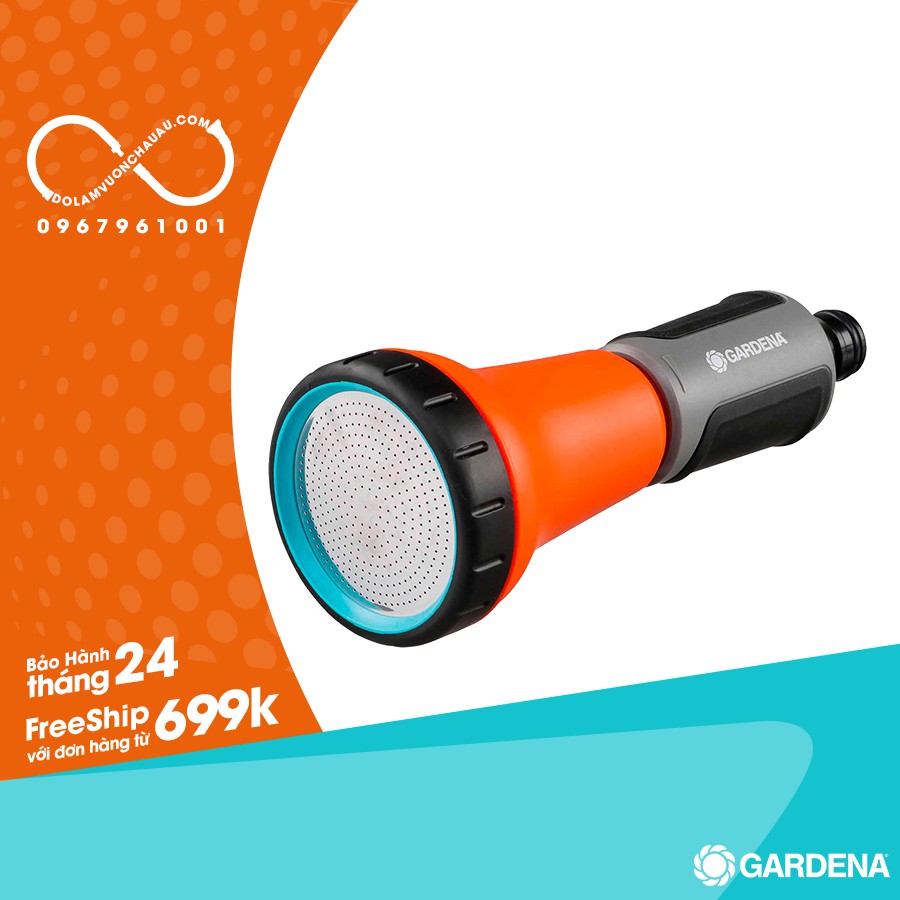 [Hàng Đức] Vòi tưới 1 chế độ Oroa (Gardena 8119)