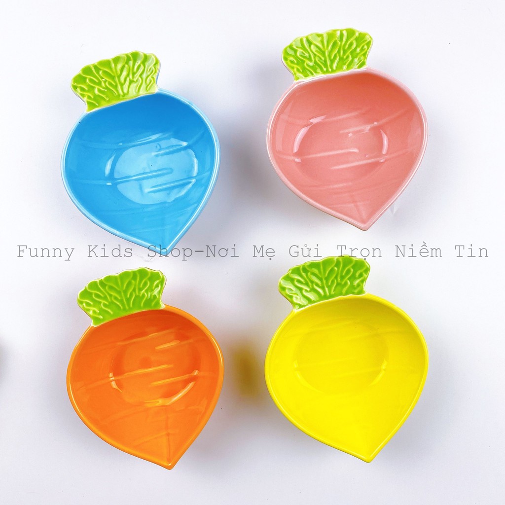 Bát ăn dặm cho bé, chén ăn dặm hoa quả 110ml, Funny Kids Shop