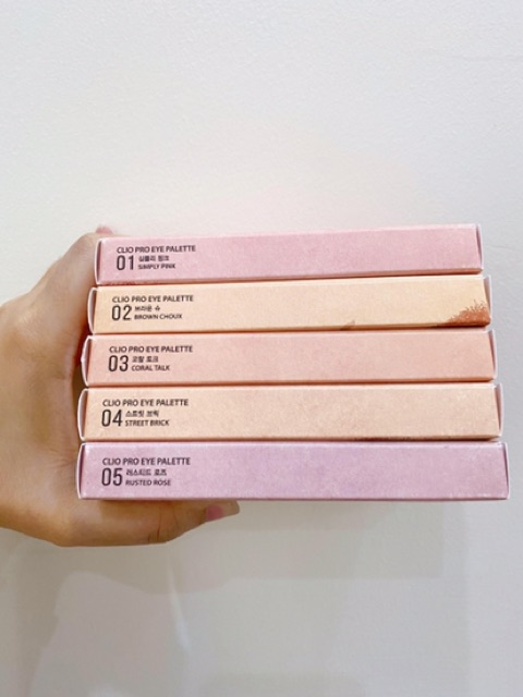 [CAM KẾT CHUẨN HÀN] Bảng Phấn Mắt 10 ô siêu đẹp Clio Pro Eye Palette