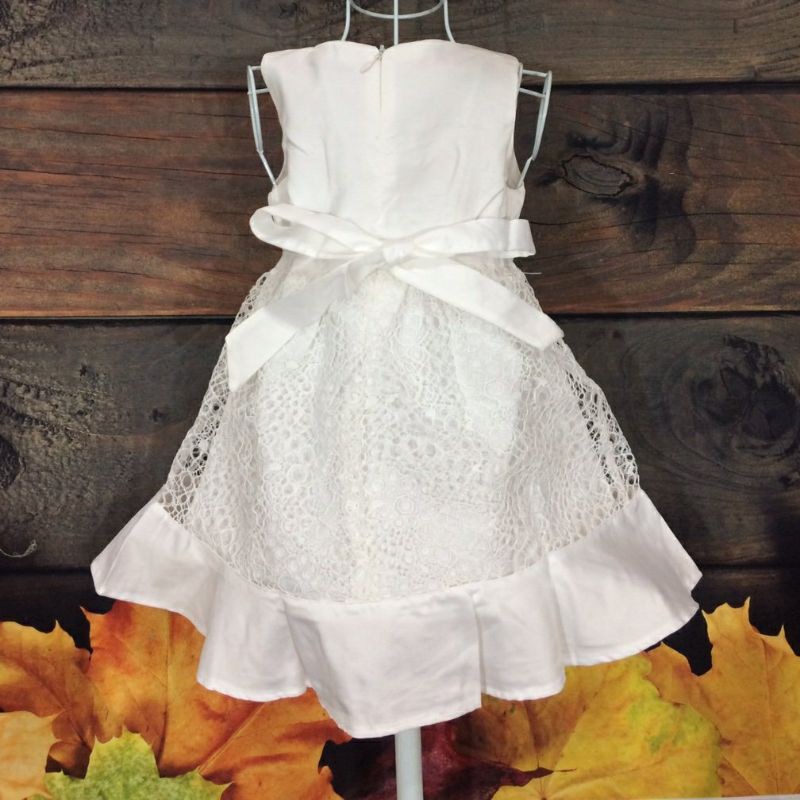 [ 1-3 tuổi] Đầm Công Chúa Bé Gái Không Tay Đính Hoa Xinh Xắn 10-20kg Váy Dự Tiệc Đuôi Cá Lót Cotton