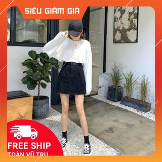 Chân Váy BASIC SKIRT kèm belt (Ảnh thật)