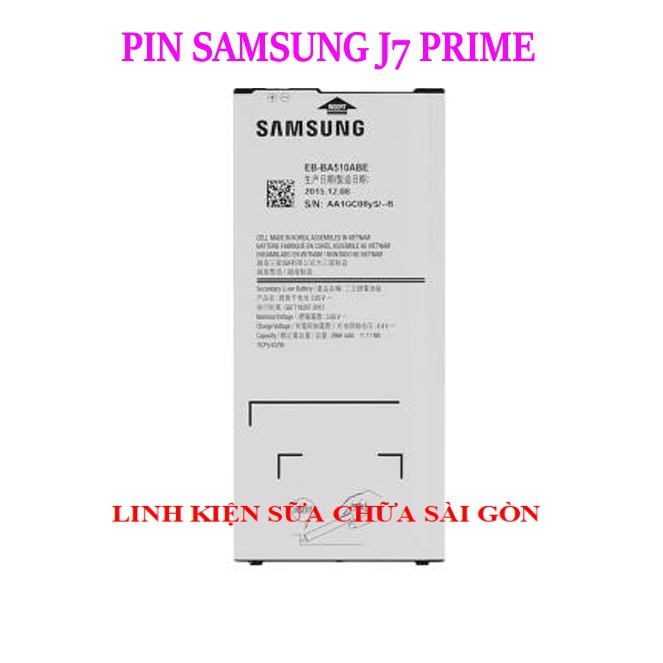 PIN SAMSUNG J7 PRIME