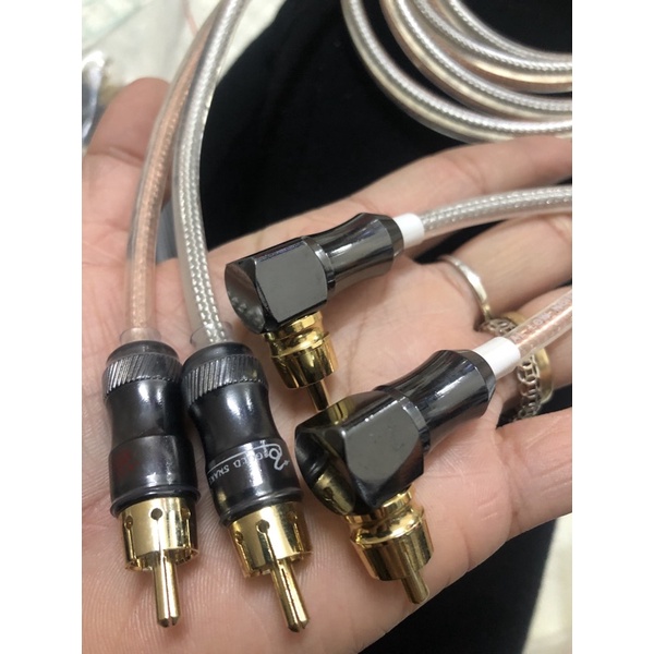 Dây av hoa sen TH408 cong kết nối amply chống nhiễu chống ù siêu tốt