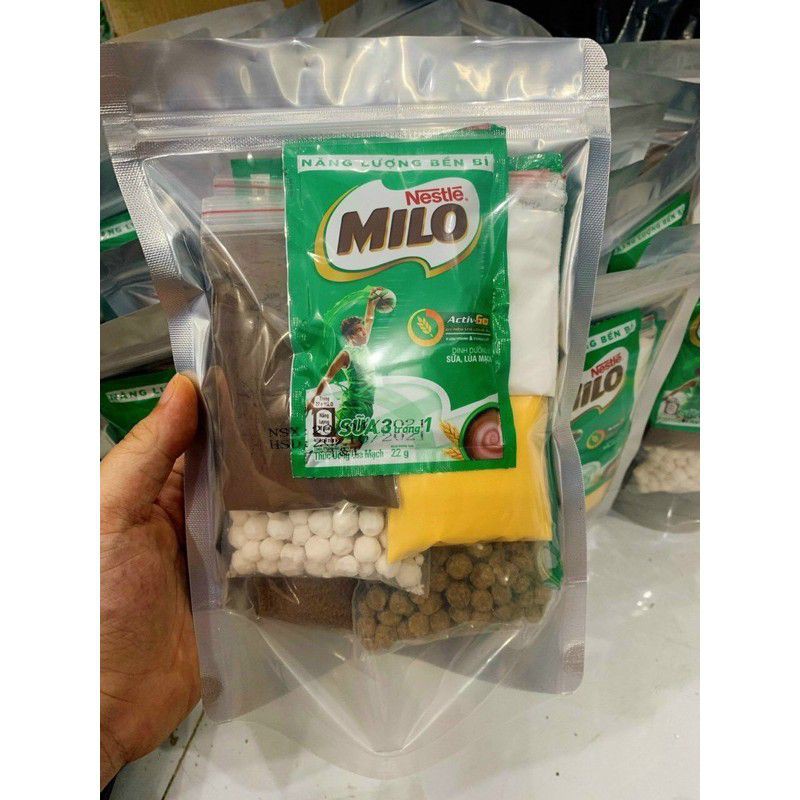 set milo dầm full topping