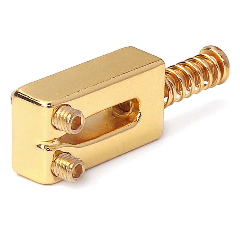 Ngựa Đàn Hình Chữ Nhật Màu Vàng Kim Thay Thế Cho Đàn Guitar Điện Fender Strat Stratocaster Telecaster