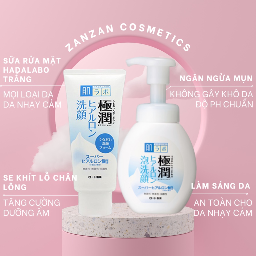 SỮA RỬA MẶT HADALABO TRẮNG