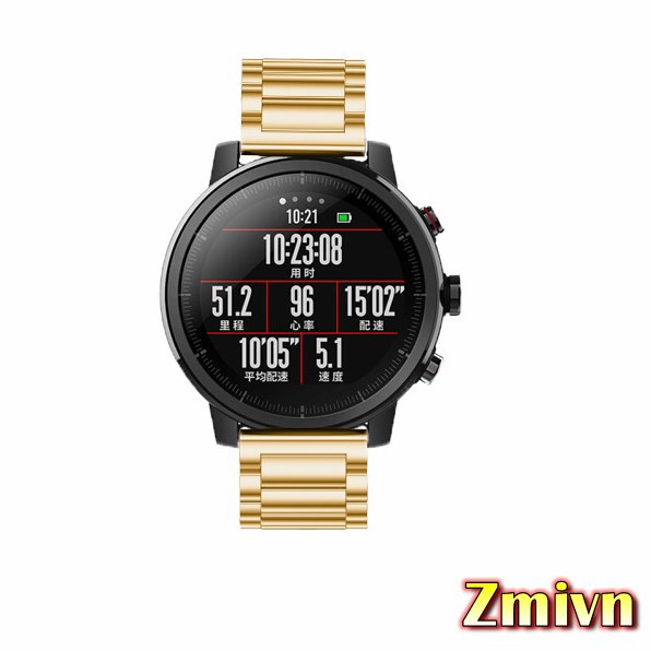 Dây kim loại Xiaomi Huami Amazfit Stratos - Thép không gỉ (Amazfit 2)