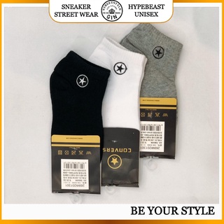 Vớ cotton cổ thuyền cắt thấp nam nữ tất cổ thấp - Gin Store