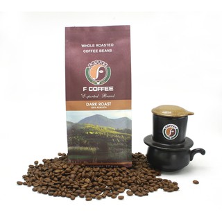 [FREESHIP 99K TOÀN QUỐC]1KG CÀ PHÊ HẠT ROBUSTA HẢO HẠNG (túi zip)