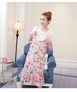 SET ĐẦM 2 DÂY ĐUÔI CÁ+ ÁO THUN