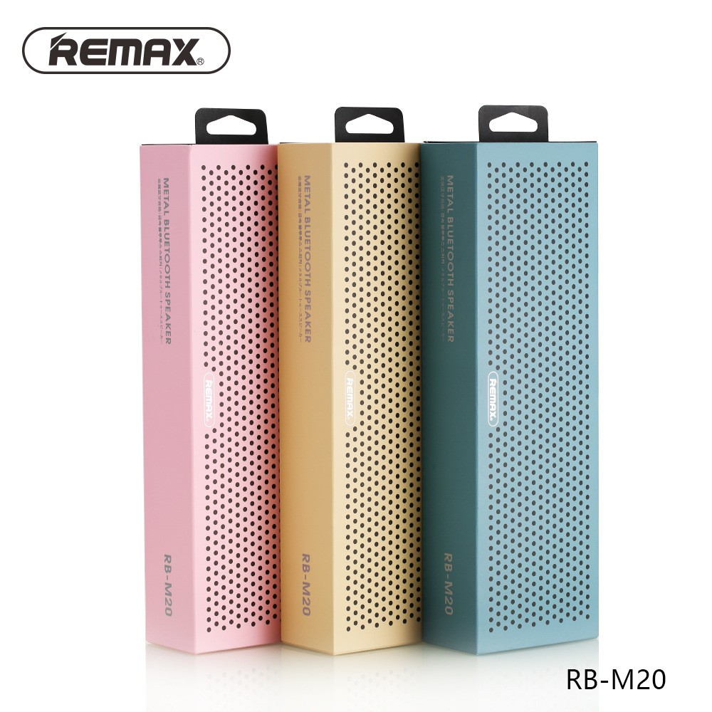 Loa Bluetooth kim loại REMAX RB-M20