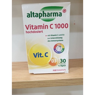 VITAMIN C LIỀU CAO ALTAPHARMA VITAMIN C 1000 CỦA ĐỨC 🇩🇪