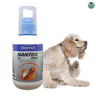 RẺ VÔ ĐỊCH - Xịt Hantox Spray ve rận, kí sinh trùng, ghẻ ở chó mèo thumbnail